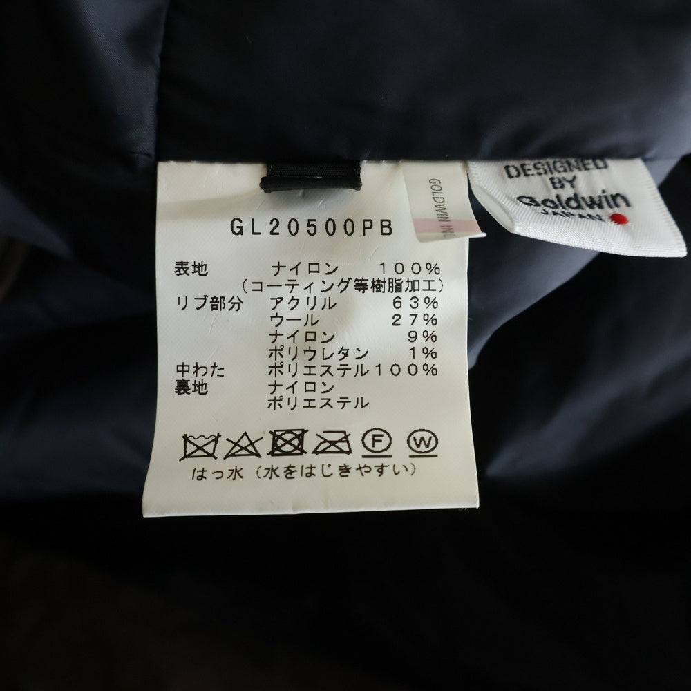 GOLDWIN(ゴールドウィン) ノーカラー ジップアップ 中綿ナイロンコート ブラウン GL20500PB