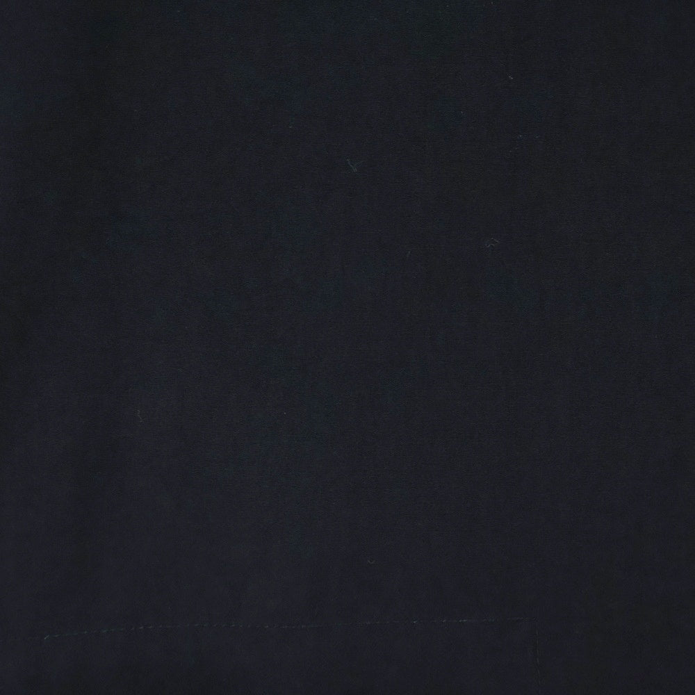 Yohji Yamamoto POUR HOMME(ヨウジヤマモト プールオム) 20SS ベルベットカラー切り替え マルチポケット 9B 長袖シャツ ブラック H-N-B45-500