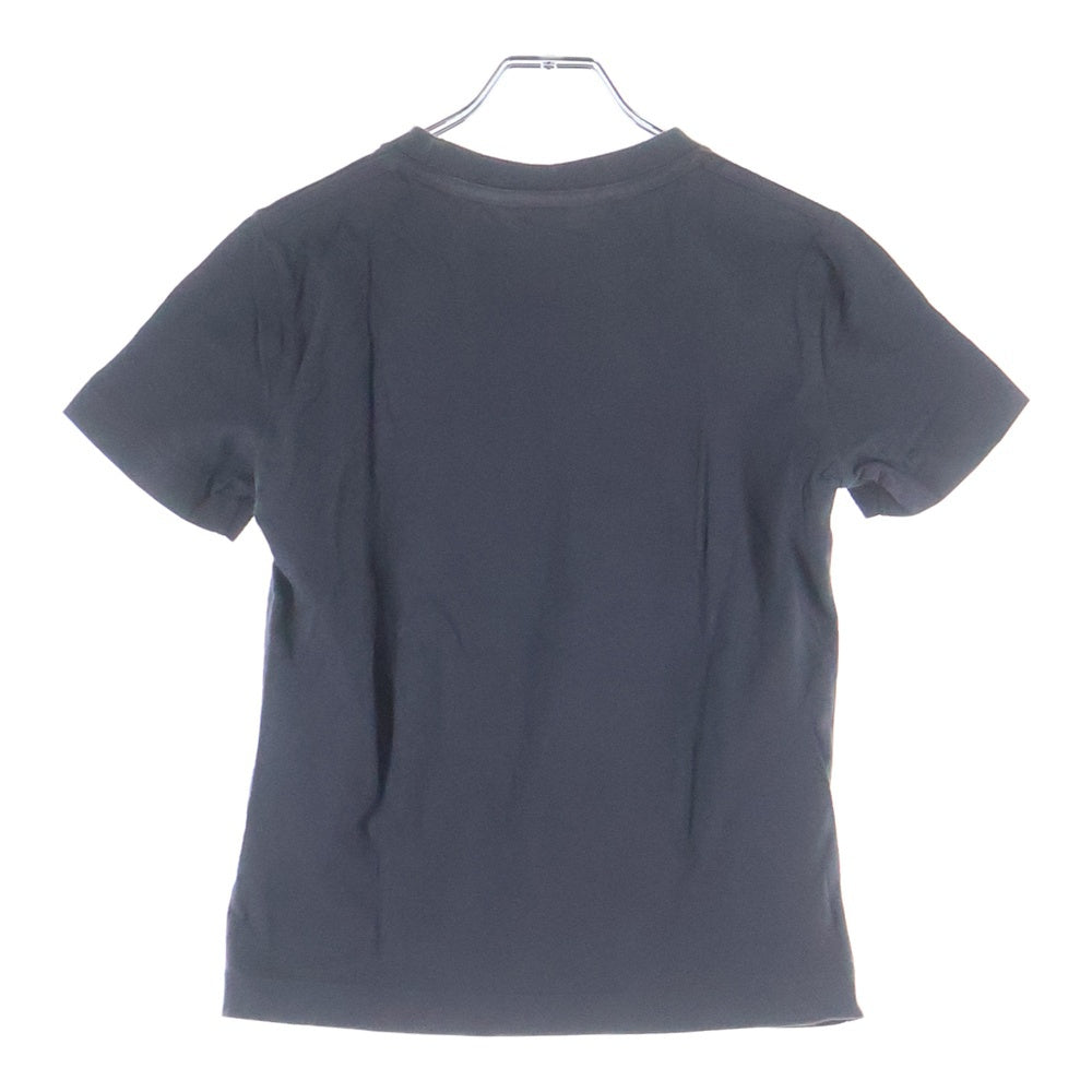 DIESEL(ディーゼル) 90-00S グラフィックプリント クルーネック コットン 半袖Tシャツ カットソー チャコールグレー レディース
