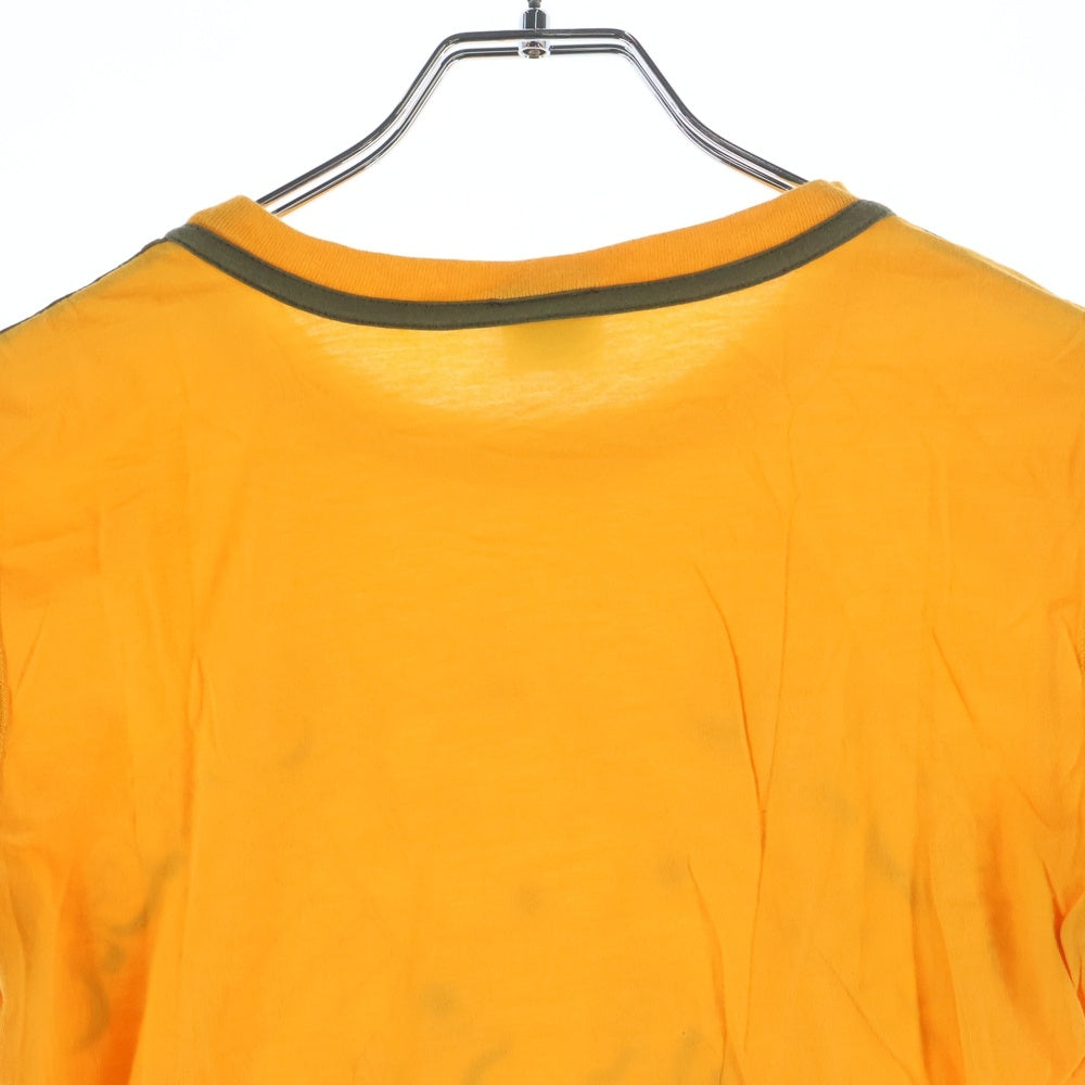 DIESEL(ディーゼル) 90-00S CADETE DEL ESPACIO グラフィックプリント クルーネック 半袖Tシャツ カットソー オレンジ レディース