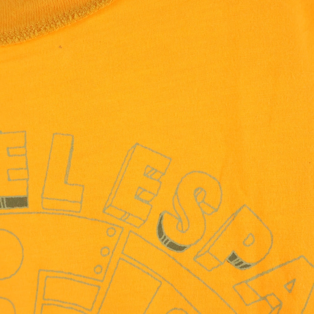 DIESEL(ディーゼル) 90-00S CADETE DEL ESPACIO グラフィックプリント クルーネック 半袖Tシャツ カットソー オレンジ レディース