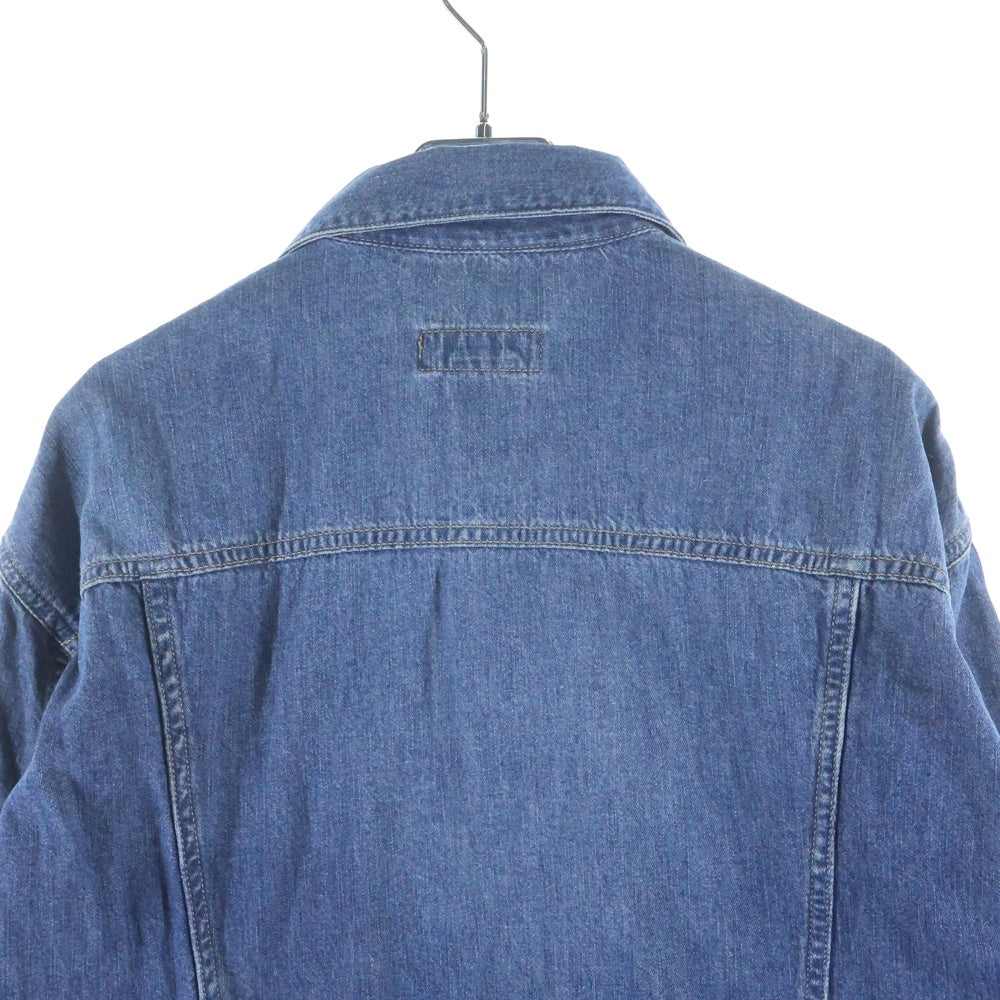 DIESEL(ディーゼル) 00S ボックスカット フロントスナップ 長袖デニムシャツ インディゴ