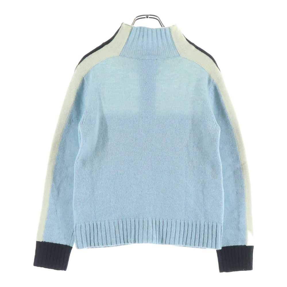 55DSL(フィフティファイブディーゼル) 00S パネルデザイン ジップアップ ドライバーズニット マルチカラー レディース