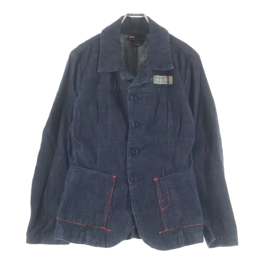 DIESEL(ディーゼル) 00S INDIGO TECH スリムフィット デニム 4Bジャケット インディゴ レディース