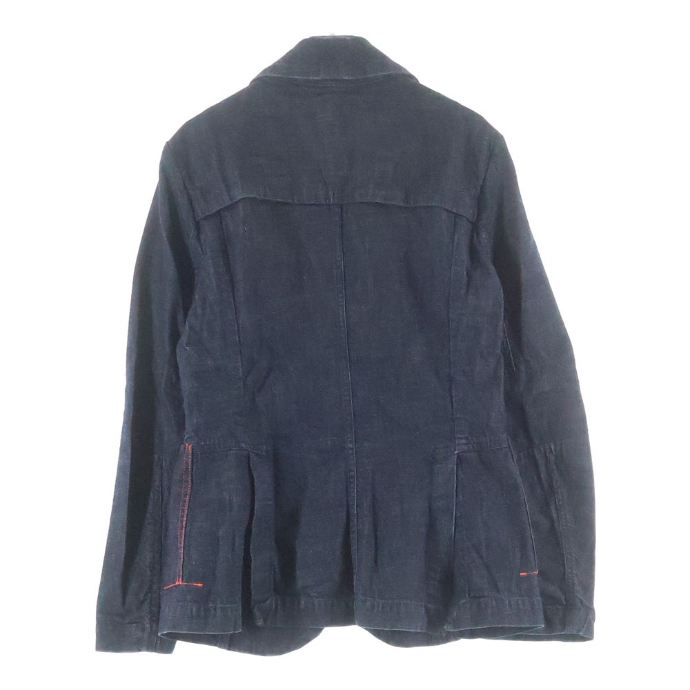 DIESEL(ディーゼル) 00S INDIGO TECH スリムフィット デニム 4Bジャケット インディゴ レディース