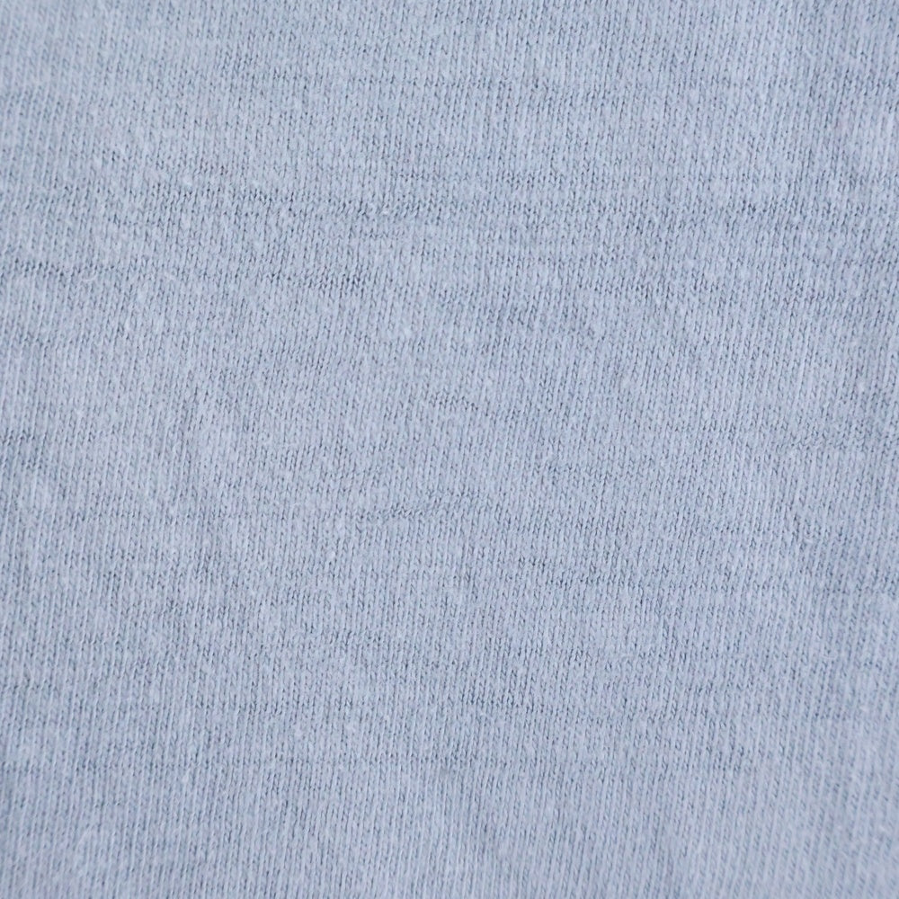 HUMAN MADE(ヒューマンメイド) フロントプリント コットン クルーネック 半袖Tシャツ カットソー ブルー