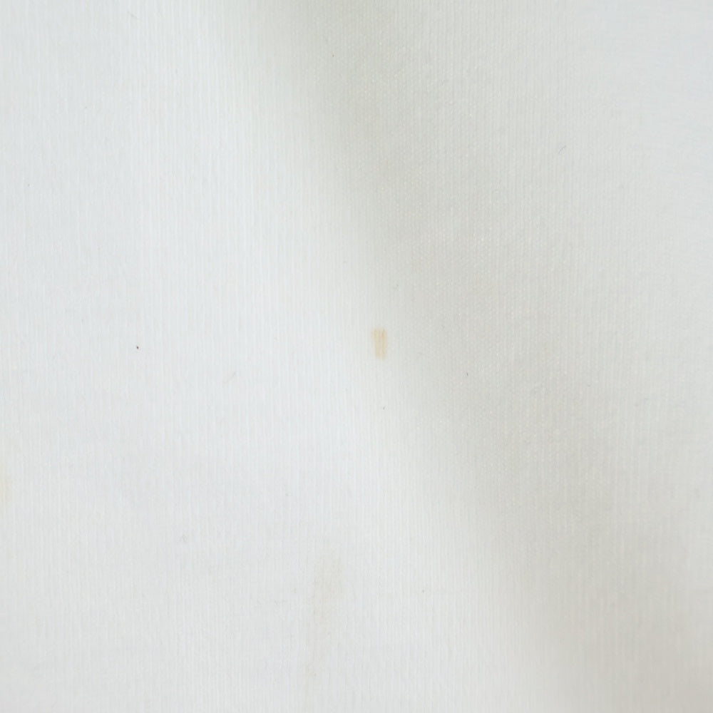 kolor(カラー) 24AW フロント刺繍デザイン 度詰めコットン 天竺 クルーネック 半袖Tシャツ カットソー ホワイト 24WCM-T15208