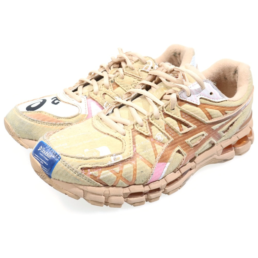 ASICS(アシックス) ×doublet GEL-KAYANO 20 SAND ダブレット ゲルカヤノ20 サンド ローカットスニーカー ブラウン US11/28.5cm 1203A519