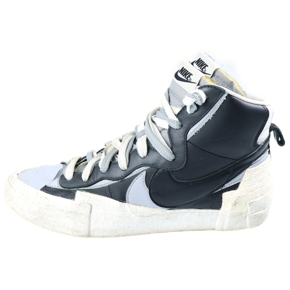 NIKE(ナイキ) ×sacai BLAZER MID サカイ ブレザー ミッドカットスニーカー ブラック/ホワイト US11/29cm BV0072-002