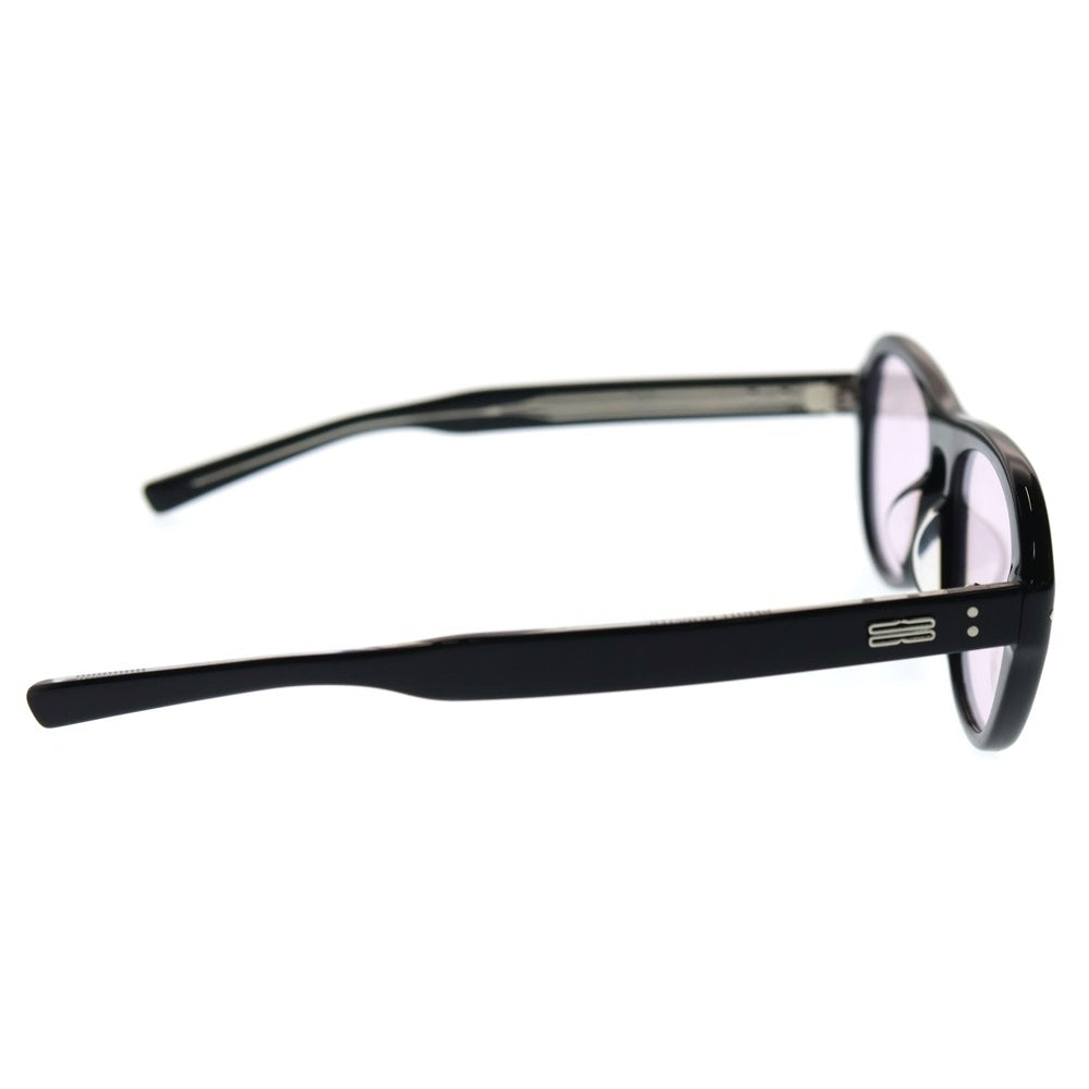 GENTLE MONSTER(ジェントルモンスター) OAA オア ロゴデザイン アセテート アビエーターサングラス メガネ ブラック