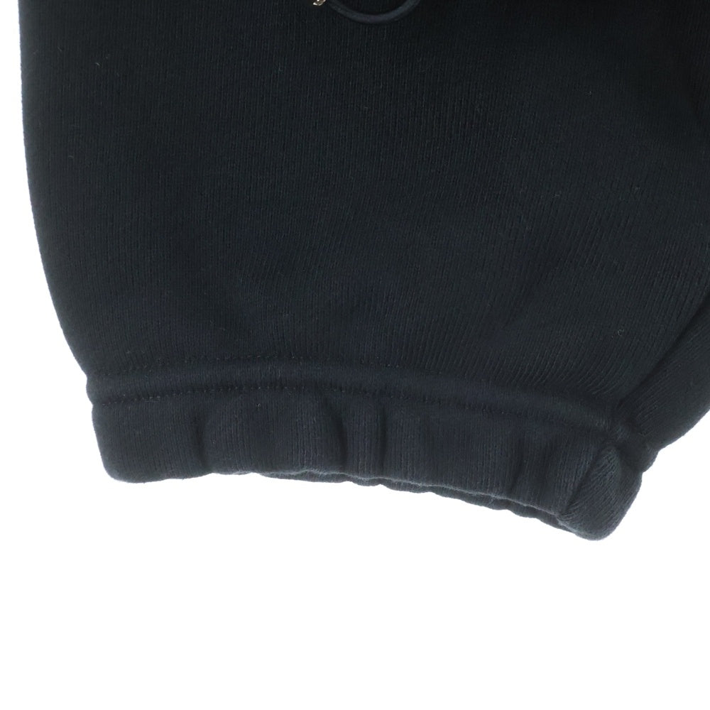 THUG CLUB(サグクラブ) 24SS エンブレムロゴ ヘビーウェイト クルーネック スウェット トレーナー ブラック TC24SS2301