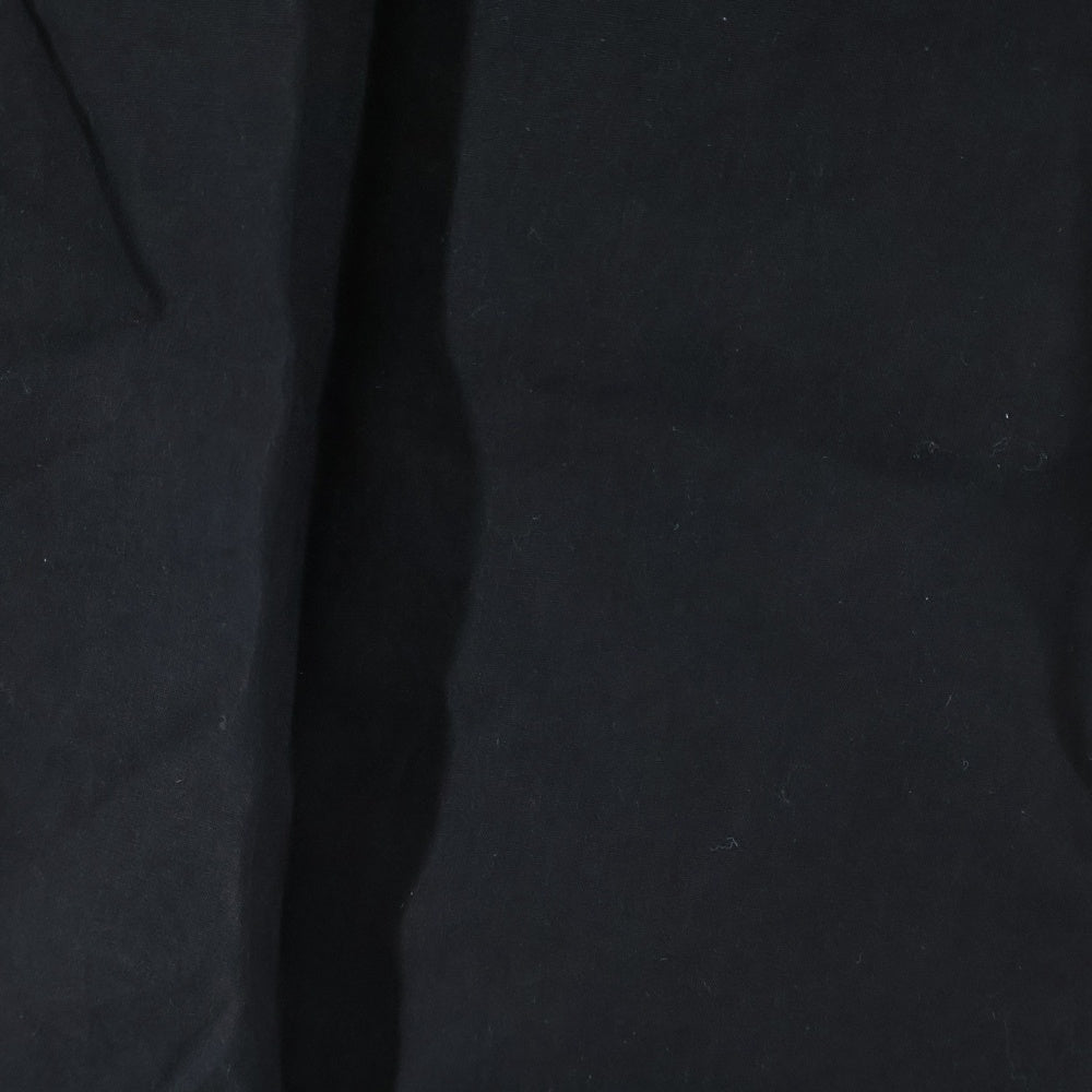 Rick Owens(リックオウエンス) 23SS DRAWSTRING SLIM LONG PANTS ドローストリング スリム コットン ロングパンツ ブラック RU01C4390-P