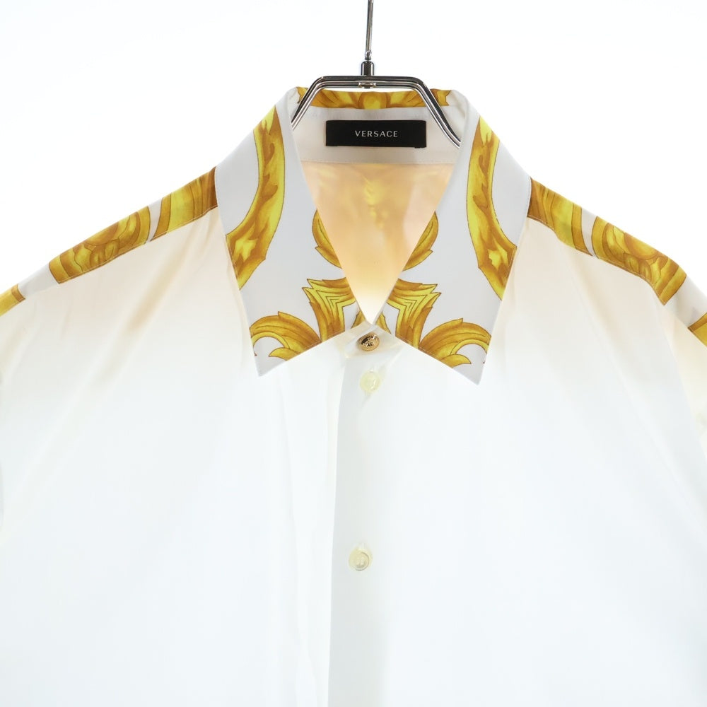 VERSACE(ヴェルサーチ) バロックプリント ヘリテージ レギュラーカラー
