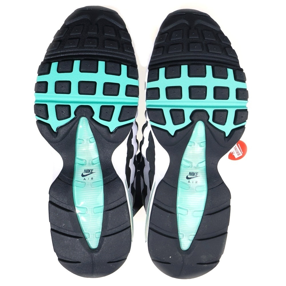 NIKE(ナイキ) AIR MAX 95 OG WHITE AND BLACK エアーマックス 95 ローカットスニーカー ホワイト/ブラック US8/26cm IM7409-100