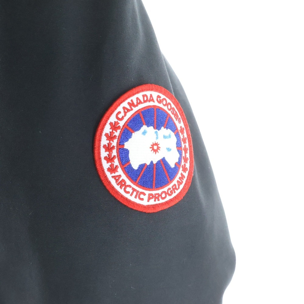 CANADA GOOSE(カナダグース) CONSTABLE PARKA コンスタブルパーカ ロゴパッチ ジップアップ フーデッド ダウンジャケット ブラック 4071MA