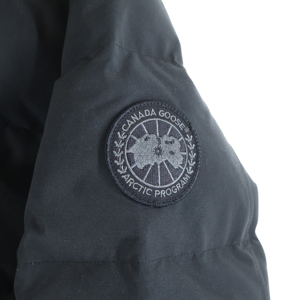 CANADA GOOSE(カナダグース) BLACK LABEL CARSON PARKA カーソンパーカ コヨーテファー フーデット ジップアップ ナイロン ダウンジャケット ブラック 3805MB