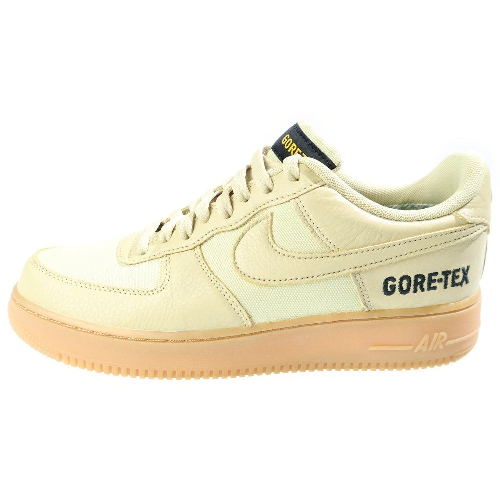 NIKE(ナイキ) AIR FORCE 1 LOW GORE-TEX TEAM GOLD エアフォース1 ゴアテックス チーム ゴールドレースアップ ローカットスニーカー イエロー US9/27cm CK2630-700