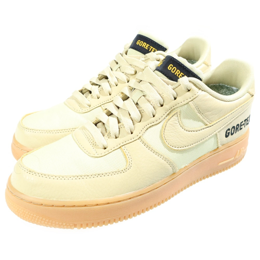 NIKE(ナイキ) AIR FORCE 1 LOW GORE-TEX TEAM GOLD エアフォース1 ゴアテックス チーム ゴールドレースアップ ローカットスニーカー イエロー US9/27cm CK2630-700