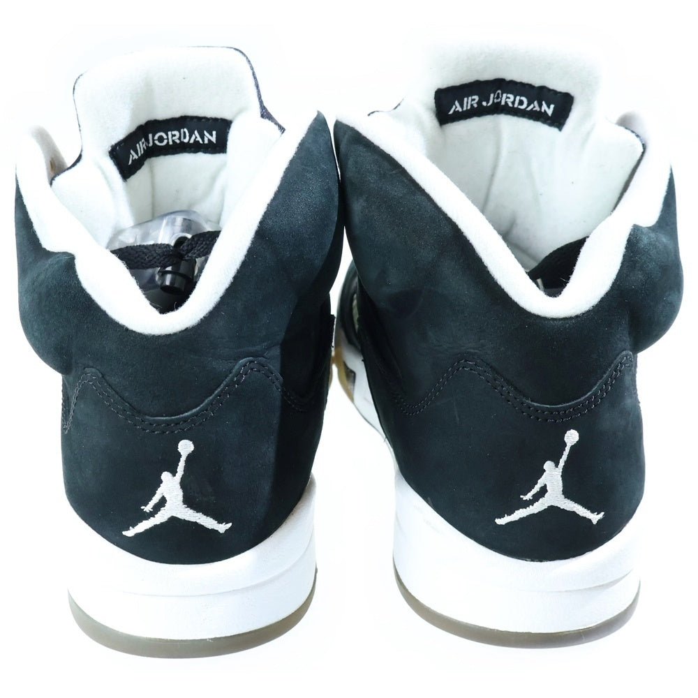 NIKE(ナイキ) 【観賞用 2013年】 AIR JORDAN 5 RETRO OREO エアジョーダン5 レトロ オレオ ハイカットスニーカー ブラック US8.5/26.5cm 136027-035