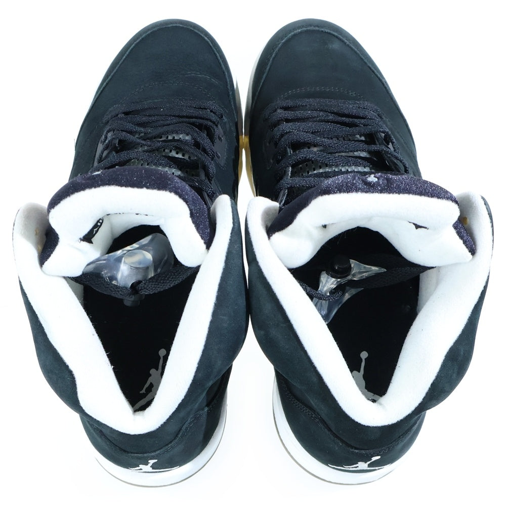 NIKE(ナイキ) 【観賞用 2013年】 AIR JORDAN 5 RETRO OREO エアジョーダン5 レトロ オレオ ハイカットスニーカー ブラック US8.5/26.5cm 136027-035