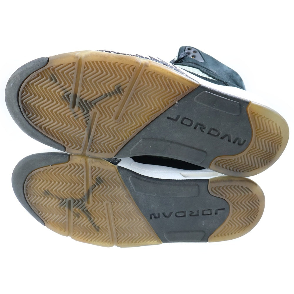 NIKE(ナイキ) 【観賞用 2013年】 AIR JORDAN 5 RETRO OREO エアジョーダン5 レトロ オレオ ハイカットスニーカー ブラック US8.5/26.5cm 136027-035