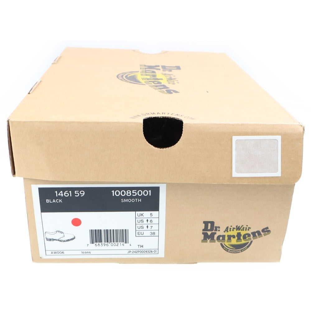 Dr.Martens(ドクターマーチン) 1461 3ホール レザー ドレスシューズ レディース ブラック 10085001
