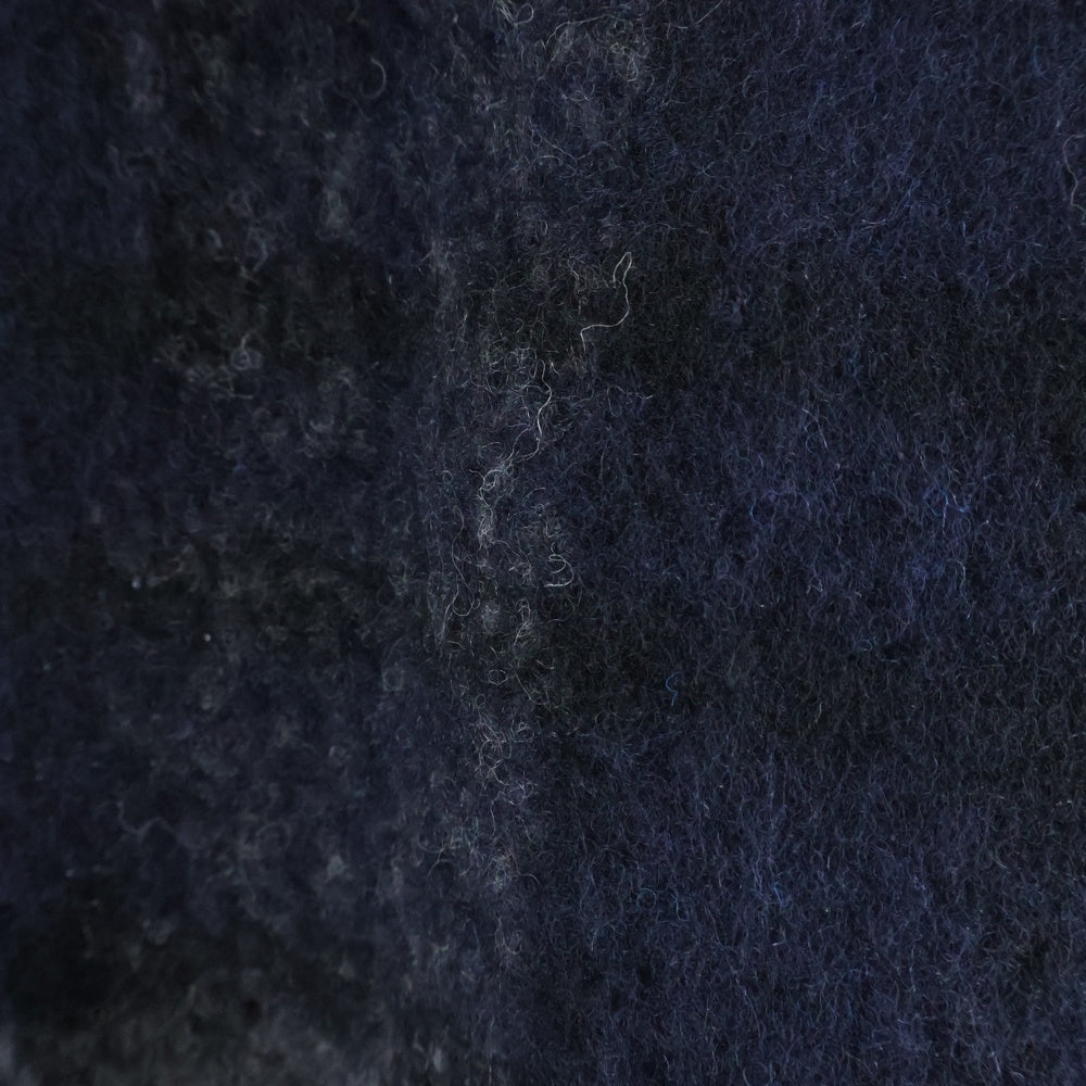 WTAPS(ダブルタップス) 25AW TXT 02 LS WONY TWEED TEXTILE ウォニー ツイード テキスタイル チェック柄 ボタンアップ 長袖シャツ ネイビー 252TQDT-SHM04