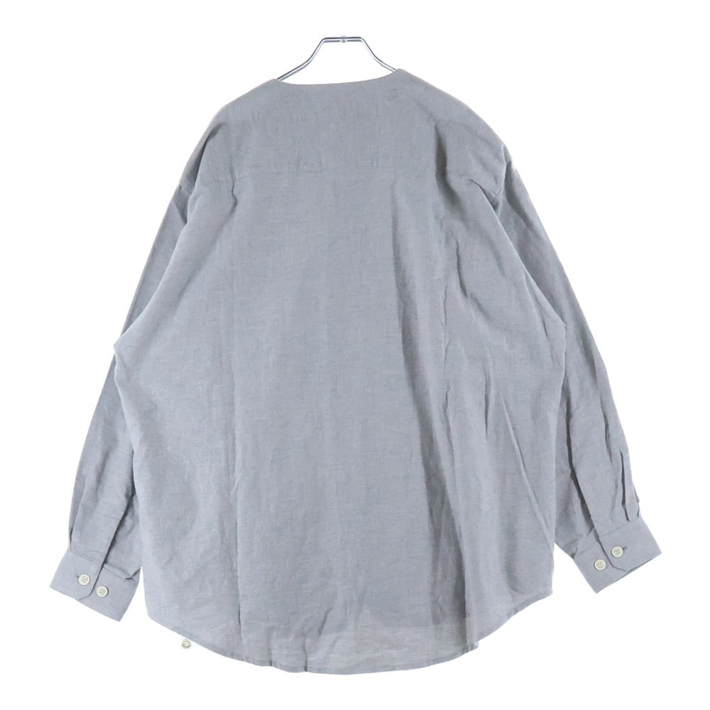 WTAPS(ダブルタップス) 24AW LEAGUE LS SHRIT リーグ ベースボールシャツ グレー 242TQDT-SHM03