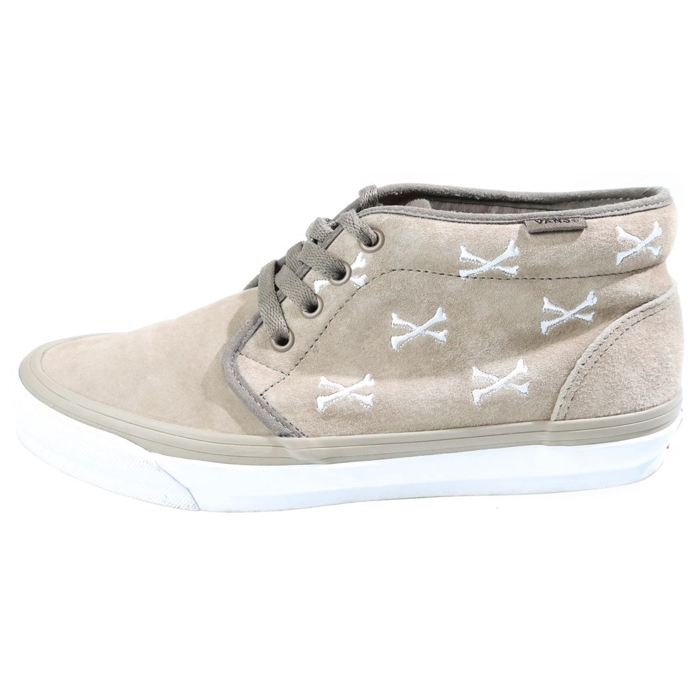 WTAPS(ダブルタップス) ×VAULT BY VANS OG CHUKKA LX COYOTE BROWN ボルトバイヴァンズ オリジナル チャッカブーツ ミッドカットスニーカー US8.5/26.5cm ブラウン 222BWVND-FWM04S