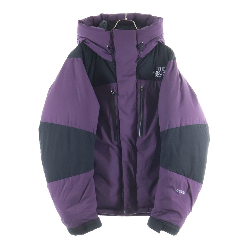 THE NORTH FACE(ザノースフェイス) BALTRO LIGHT JACKET バルトロ ライト マルチポケット ジップアップ フーデットダウンジャケット ブラック/パープル ND91950