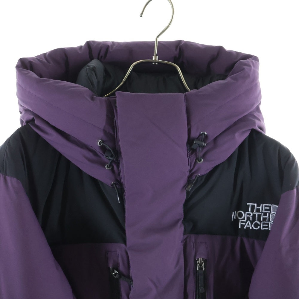 THE NORTH FACE(ザノースフェイス) BALTRO LIGHT JACKET バルトロ ライト マルチポケット ジップアップ フーデットダウンジャケット ブラック/パープル ND91950