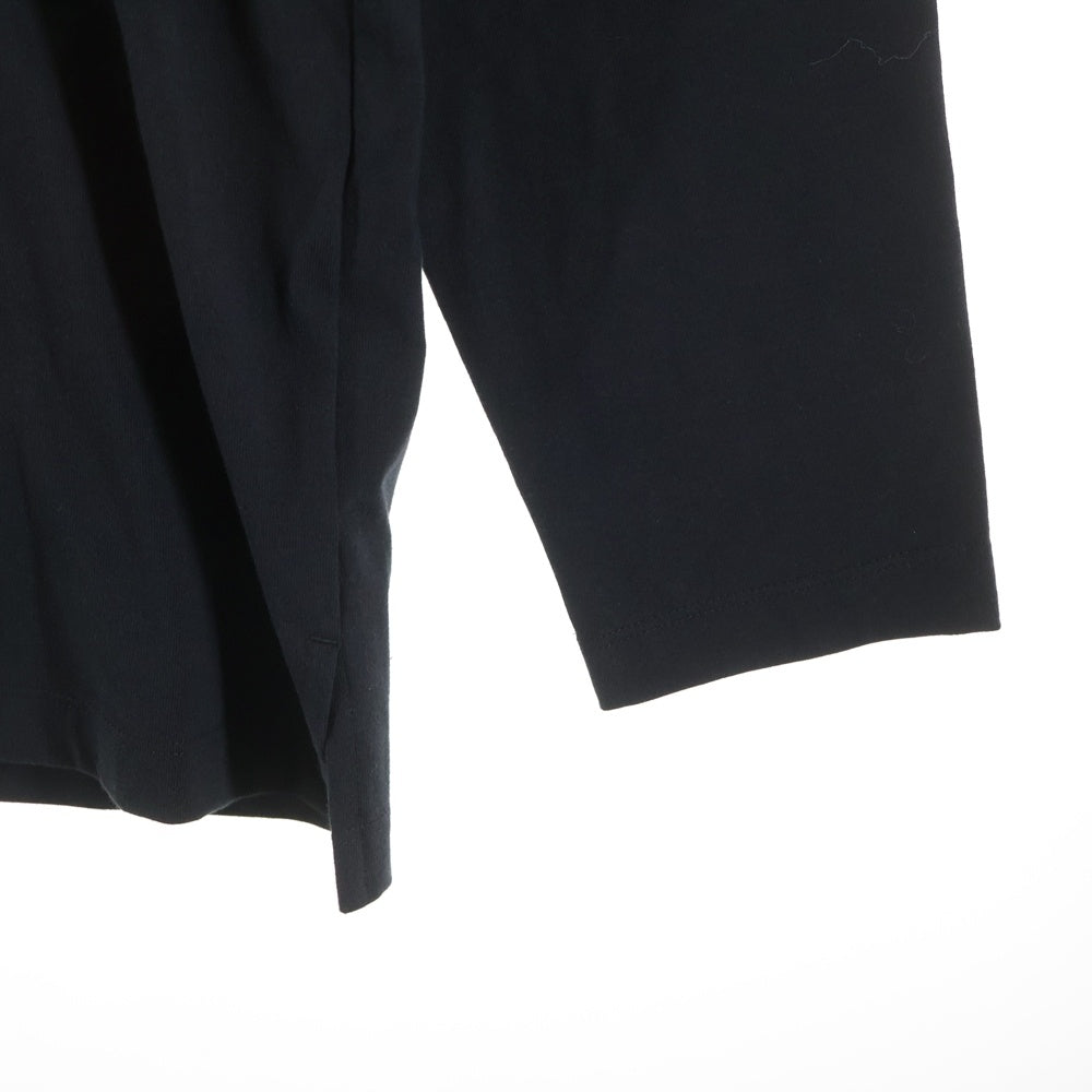 Y-3(ワイスリー) GRAPHIC LONG SLEEVE TEE グラフィックデザイン クルーネック カットソー 長袖Tシャツ ブラック JX4747