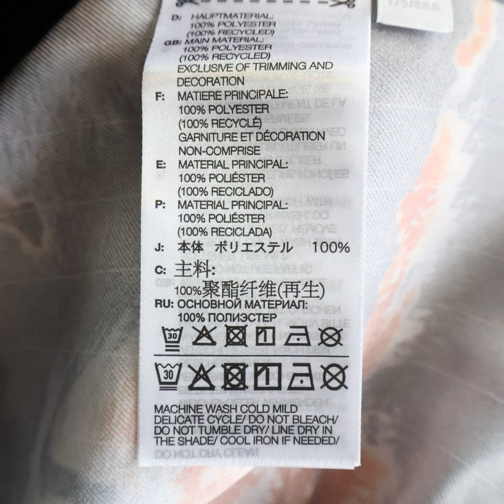 Y-3(ワイスリー) AOP TRACK TOP 琥珀プリントデザイン アームライン ジップアップ トラックジャケット ブラック KA9622