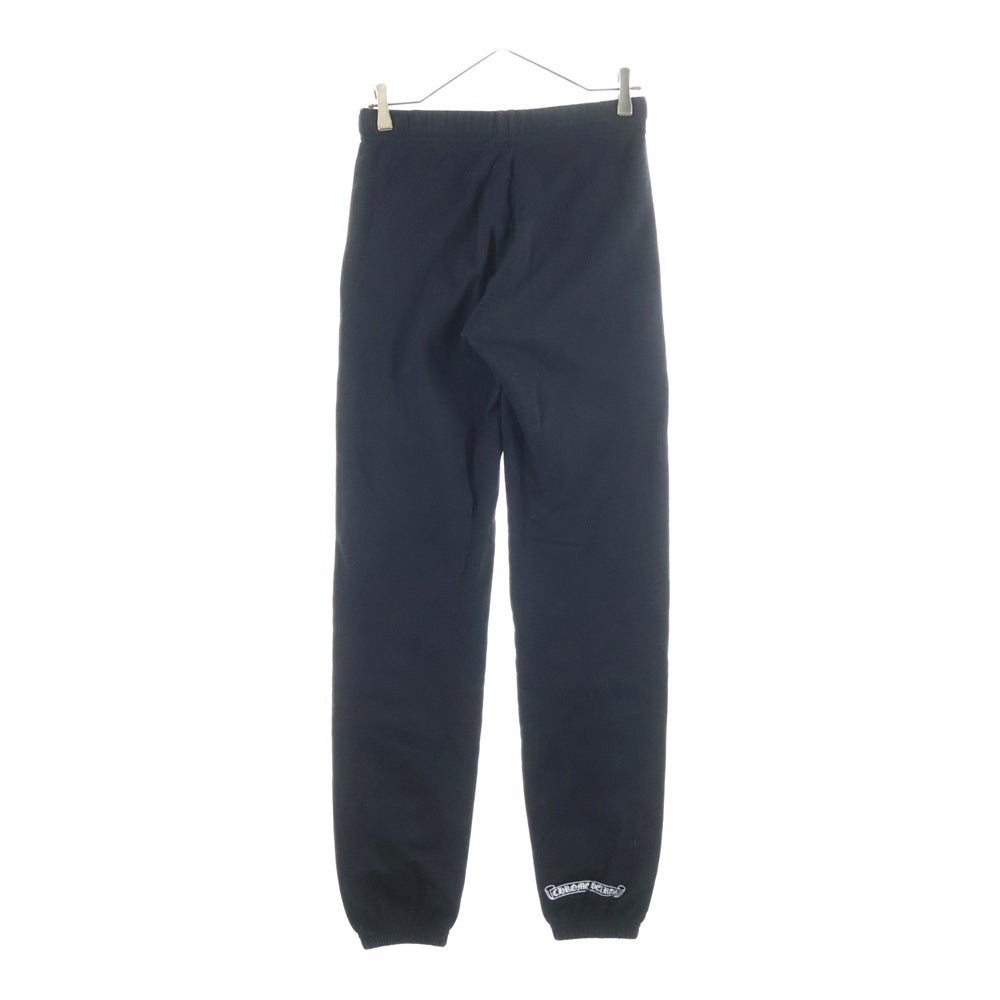 CHROME HEARTS(クロムハーツ) CH CROSS シーエイチクロス ロゴデザイン ドローストリング スウェットパンツ ブラック