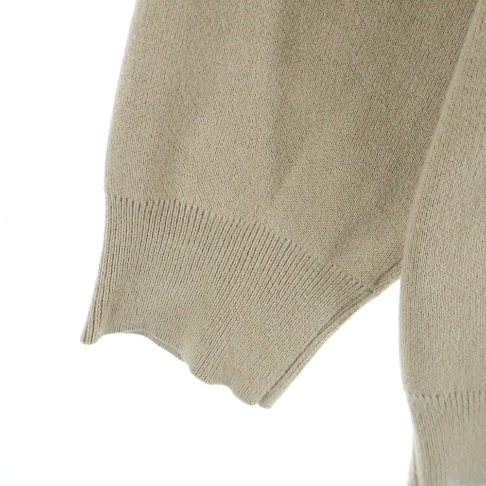 BURBERRY LONDON(バーバリーロンドン) 21AW ホースフェリー ロゴデザイン モックネック ニット セーター ブラウン 8013586