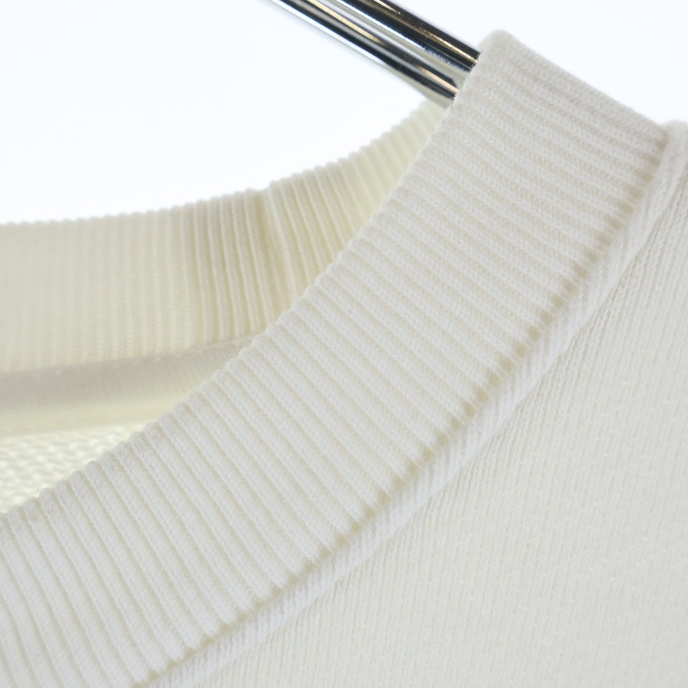 AMBUSH(アンブッシュ) フロントエンブロイダリーデザイン クルーネック スウェット トレーナー ホワイト BWBA005S21FLE001