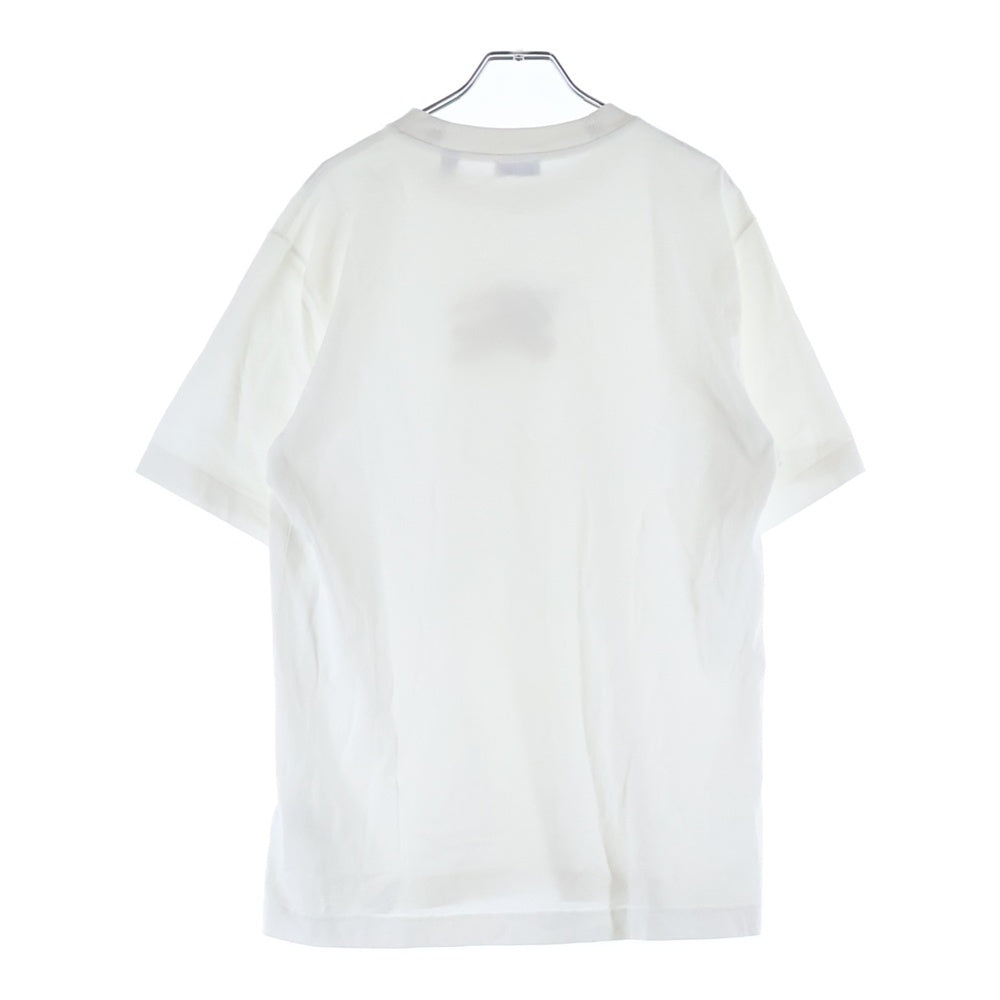 BURBERRY(バーバリー) EKDチェック クルーネック半袖カットソーTシャツ ホワイト 8116170