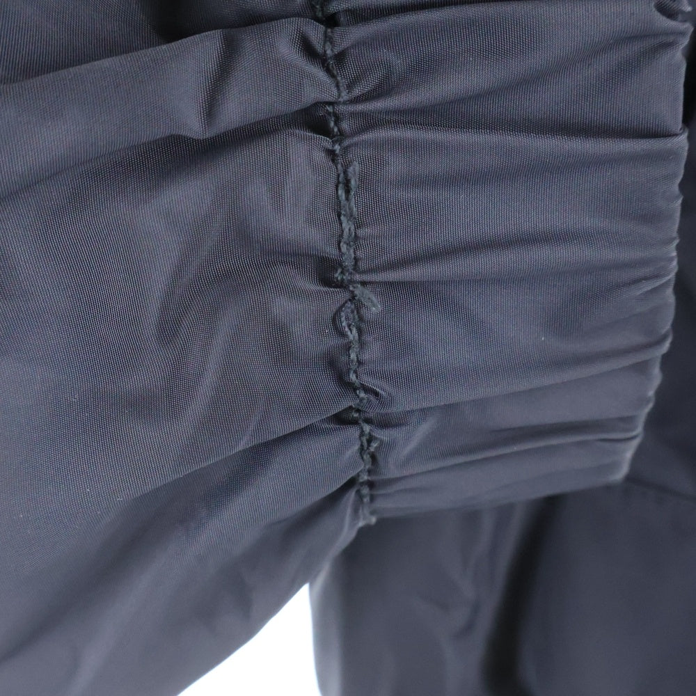 DIESEL(ディーゼル) ナイロン ロゴ刺繍 ジップアップ フィールジャケット グレー A027130HDAD