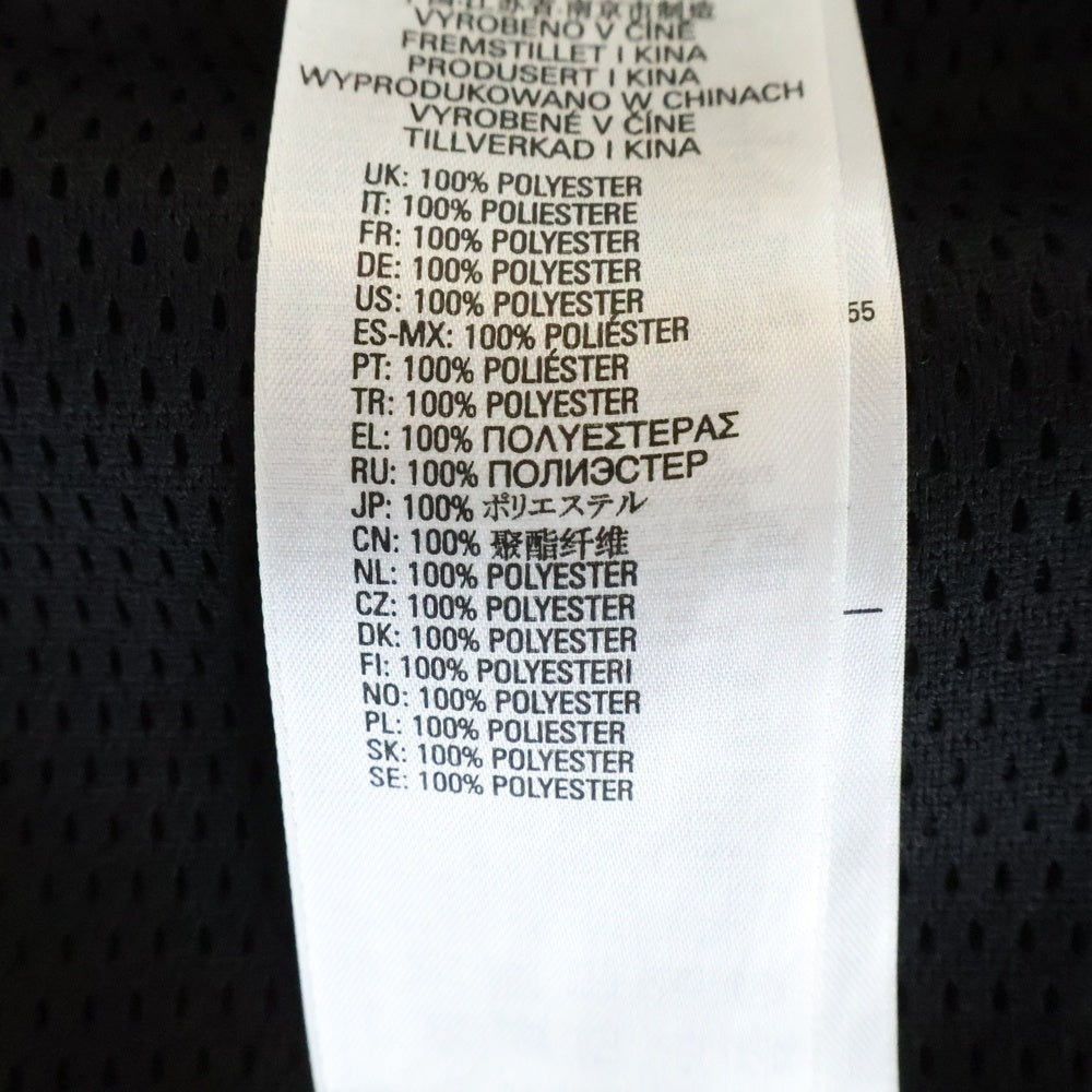 DIESEL(ディーゼル) ナイロン ロゴ刺繍 ジップアップ フィールジャケット グレー A027130HDAD