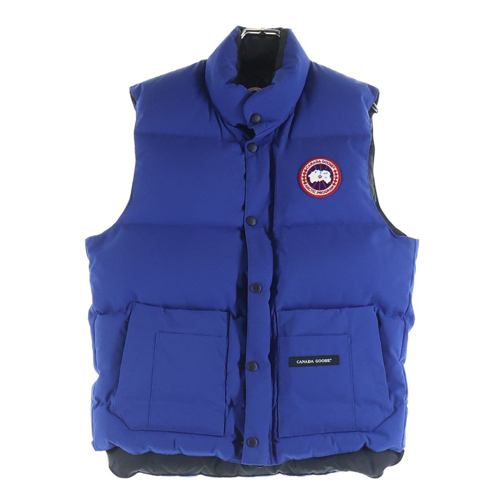 CANADA GOOSE(カナダグース) GLADSTONE グラッドストーン マルチポケット ジップアップ ダウンベスト ブルー 4133JM R