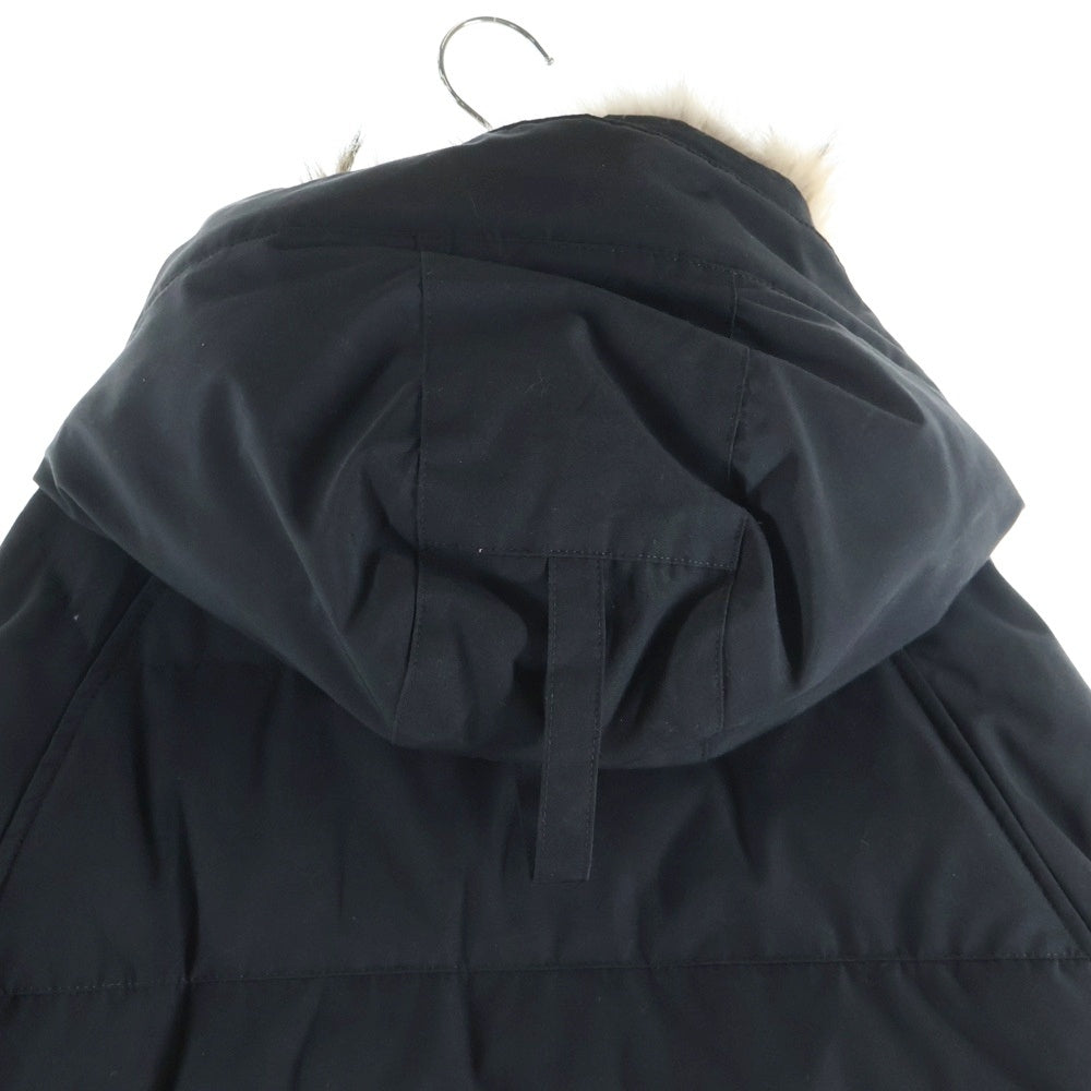 CANADA GOOSE(カナダグース) EMORY PARKA エモリーパーカ マルチポケット ジップアップ ファー付き フーデットダウンジャケット ブラック 2580MB