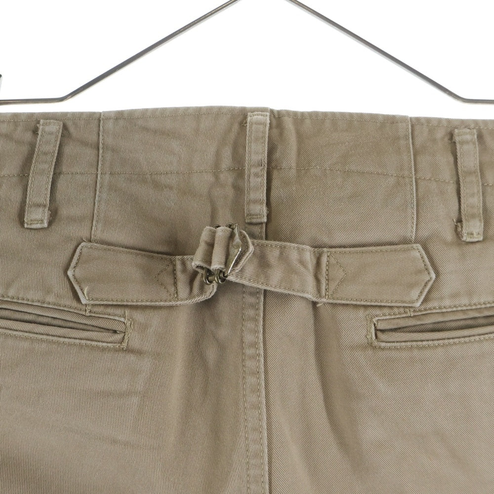 VISVIM(ヴィスヴィム) 19AWCHINO PANTS センタープレス ボタンフライ チノパンツ ベージュ 0119205008002