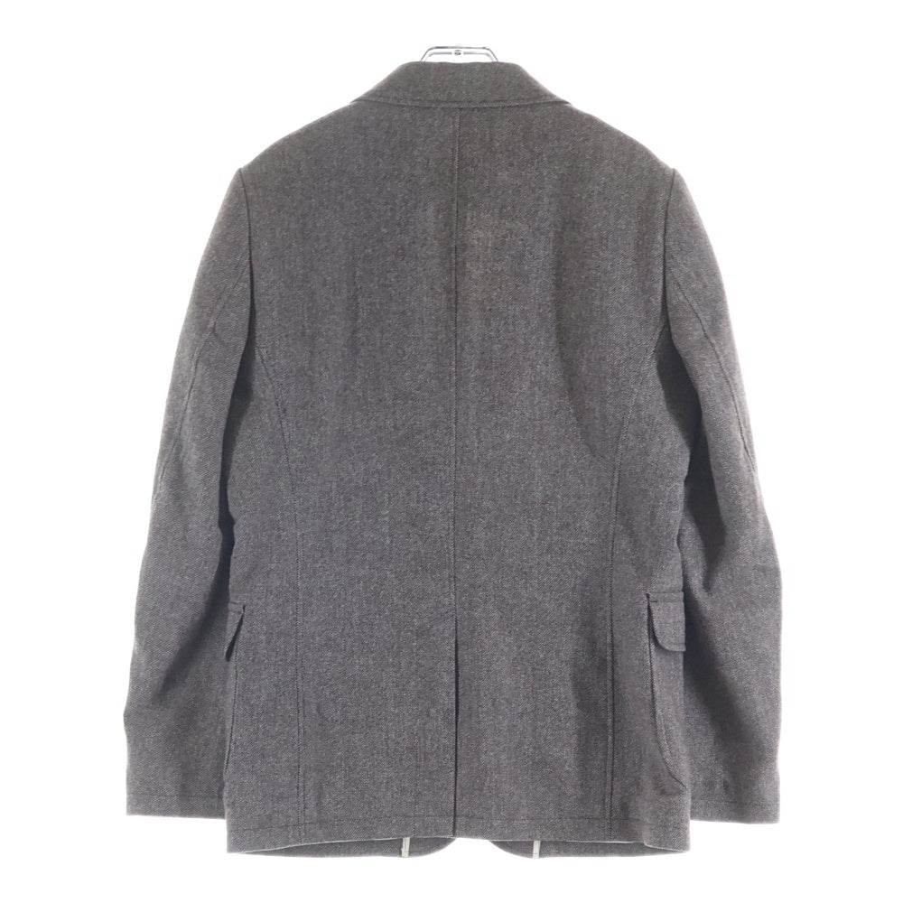 VISVIM(ヴィスヴィム) ACADEMIA BLAZER アカデミア ブレザー 3B ノッチドラペル シングルテーラードジャケット ブラウン VS0001975