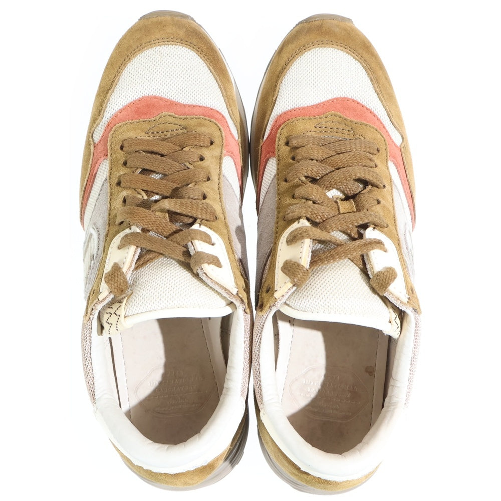 VISVIM(ヴィスヴィム) ROLAND JOGGER ローランド ジョガー スウェードレザー ローカットスニーカー ブラウン