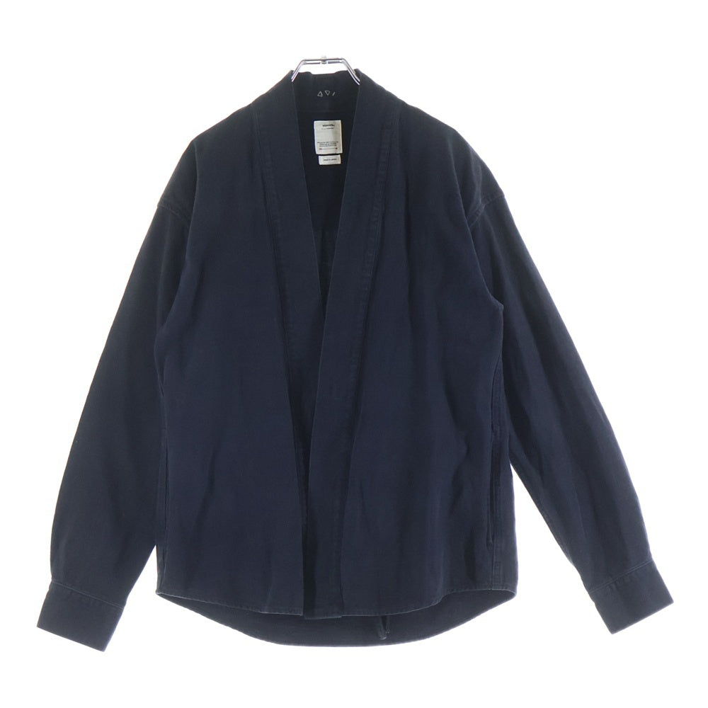 VISVIM(ヴィスヴィム) 19AW INDIGO LHAMO SHIRT インディゴ ラモ 長袖シャツ ネイビー 0119205011016