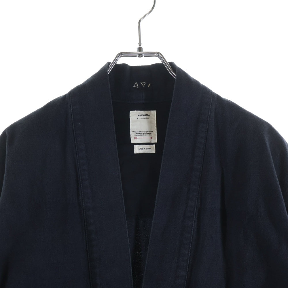 VISVIM(ヴィスヴィム) 19AW INDIGO LHAMO SHIRT インディゴ ラモ 長袖シャツ ネイビー 0119205011016