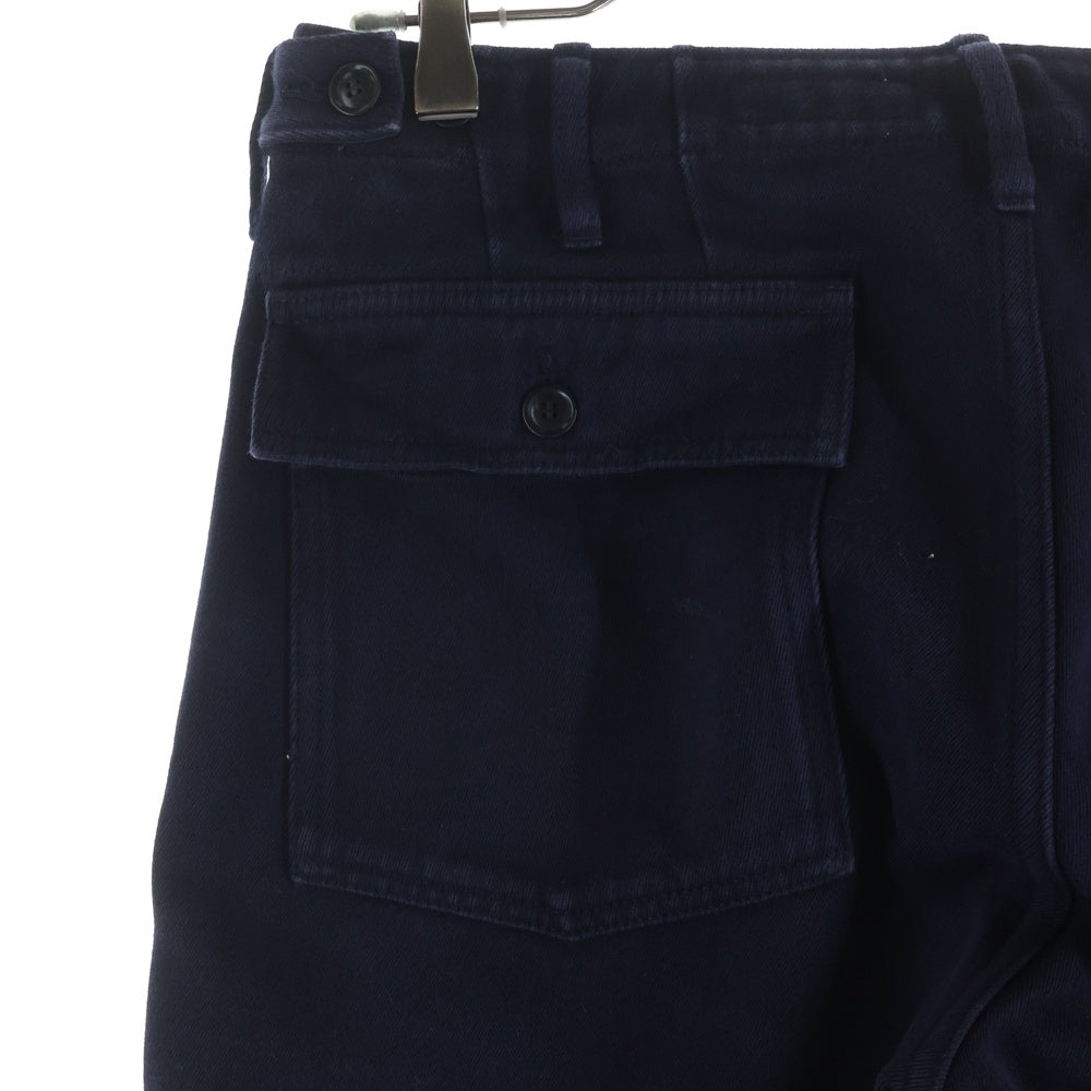 VISVIM(ヴィスヴィム) 19SS HW DRILL MIL PANTS ドリル ミル ベイカー チノパンツ ネイビー 0120105008008
