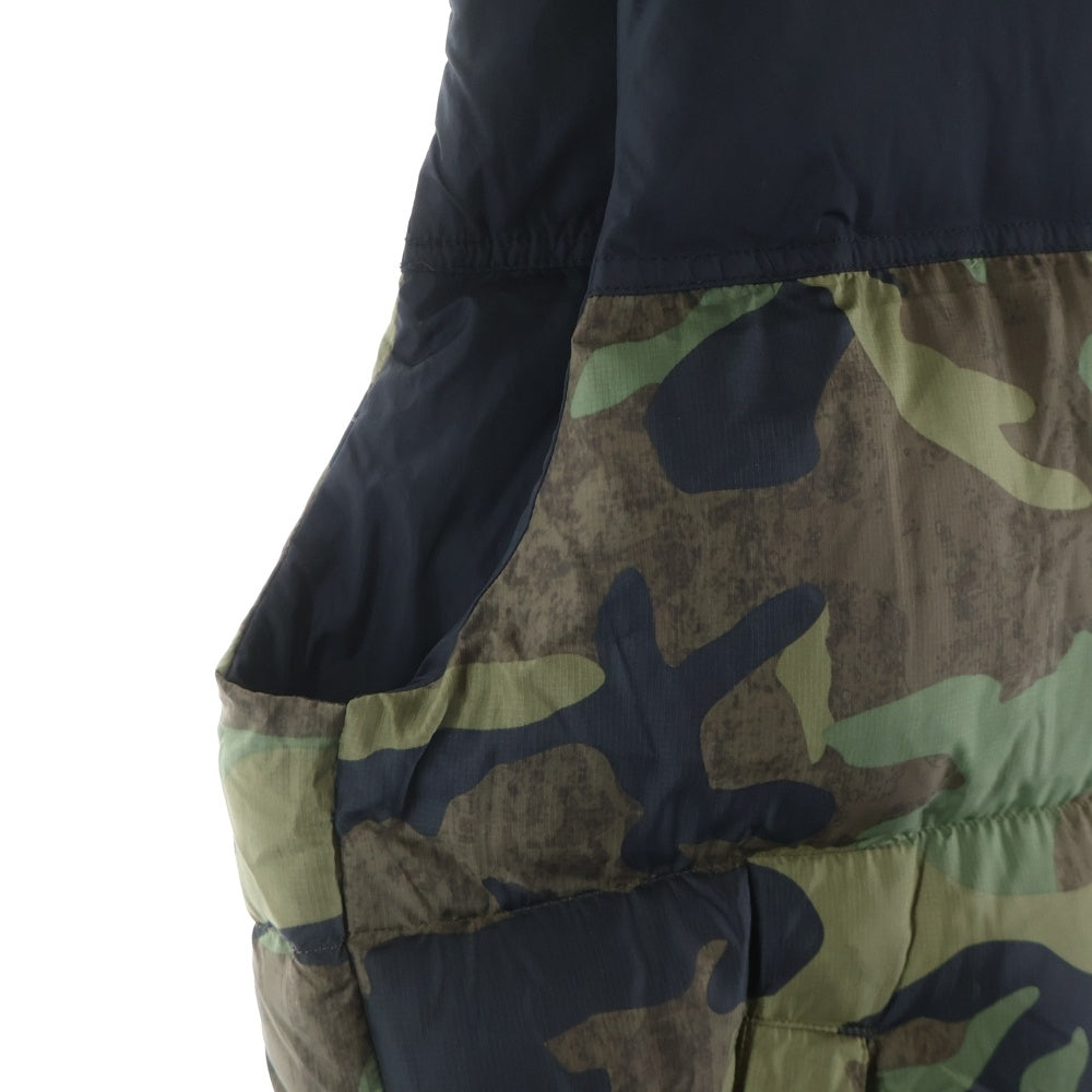 THE NORTH FACE(ザノースフェイス) NOVELTY NUPTSE VEST ノベルティー ヌプシ ジップアップダウンベスト ブラック/カーキ ND92233