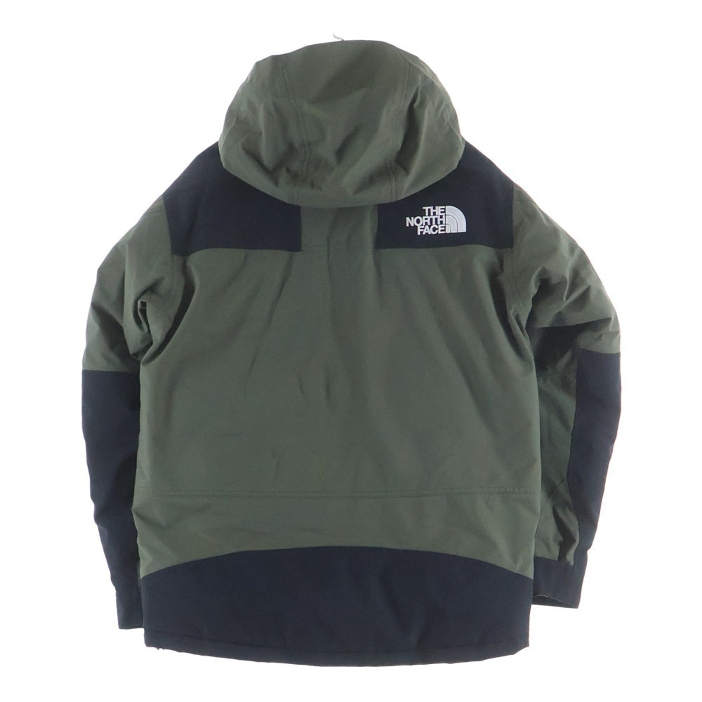 THE NORTH FACE(ザノースフェイス) MOUNTAIN DOWN JACKET GORE-TEX ゴアテックス フーデッド マウンテン ダウンジャケット カーキ ND91930