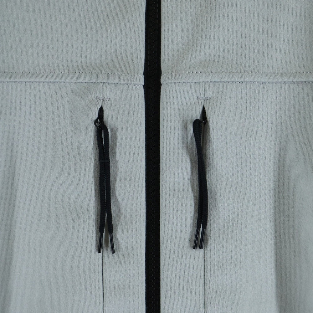 STONE ISLAND(ストーンアイランド) 22AW ZIPPED SWEATSHIRT STELLINA ジップド ステリーナ スウェット ジップアップジャケット グレー 7715622G5